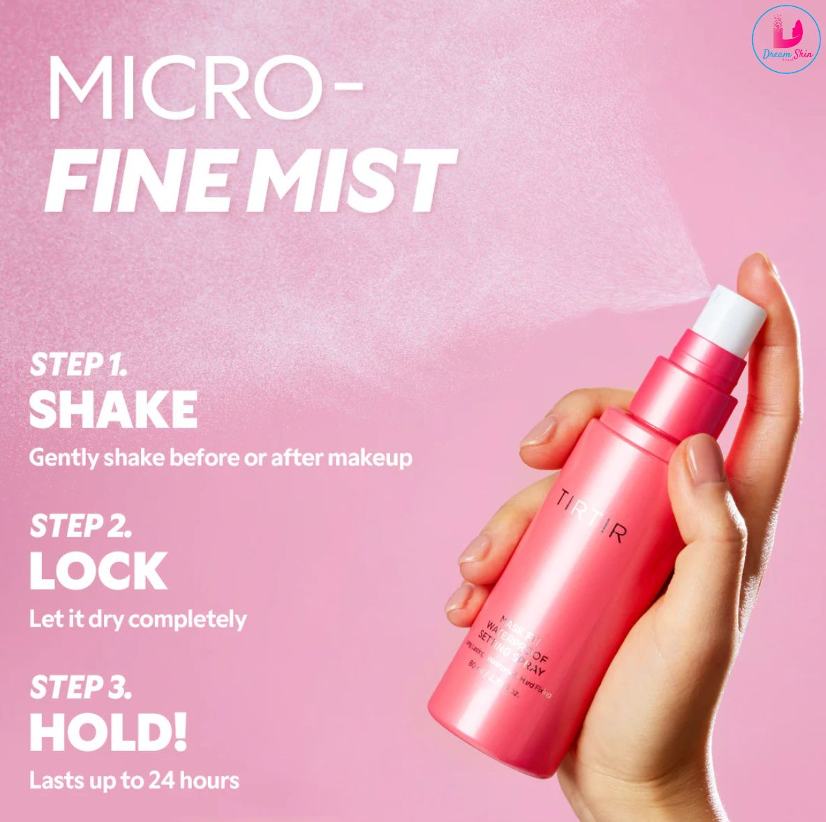 TIRTIR Mask Fit Waterproof Setting Spray [80ml]